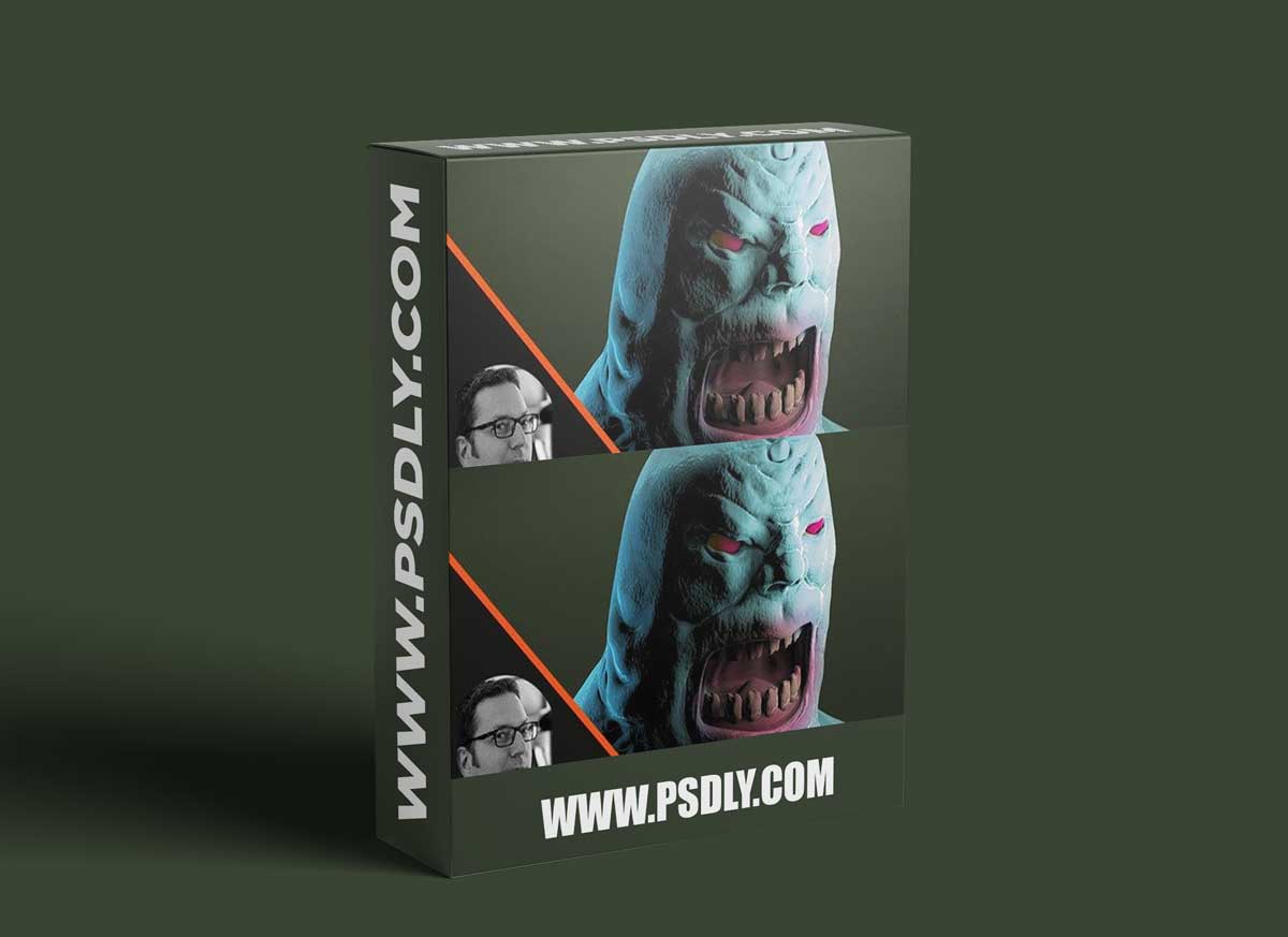 Create a Creature Head in Cinema 4D