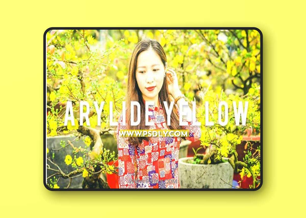 CreativeMarket - Arylide Yellow Pro Lightroom Presets 6926766