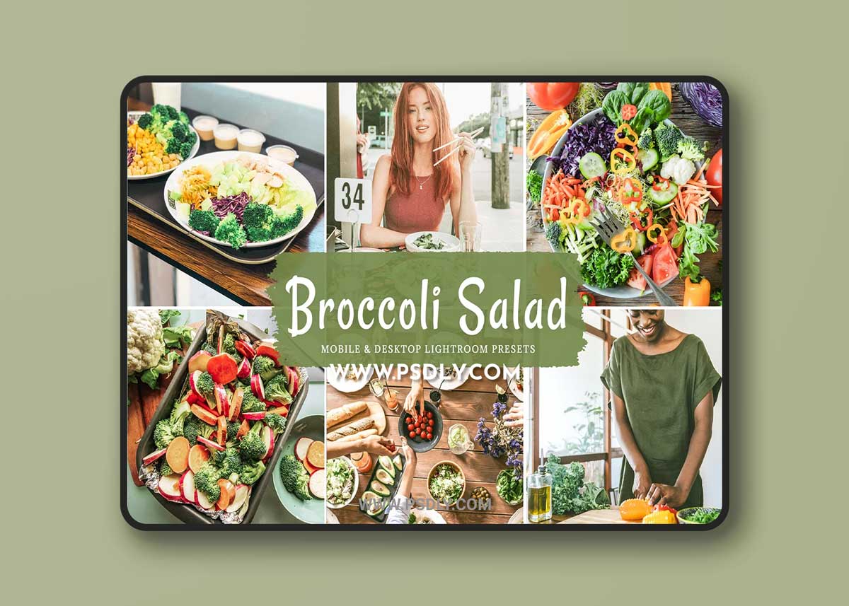CreativeMarket - Broccoli Salad Pro Lightroom Presets 5928881