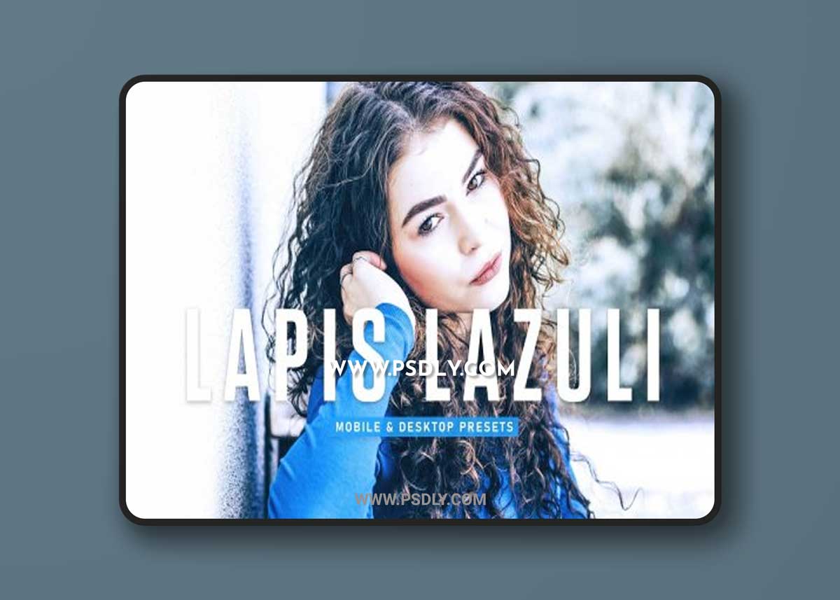 CreativeMarket - Lapis lazuli Pro Lightroom Presets 6923962