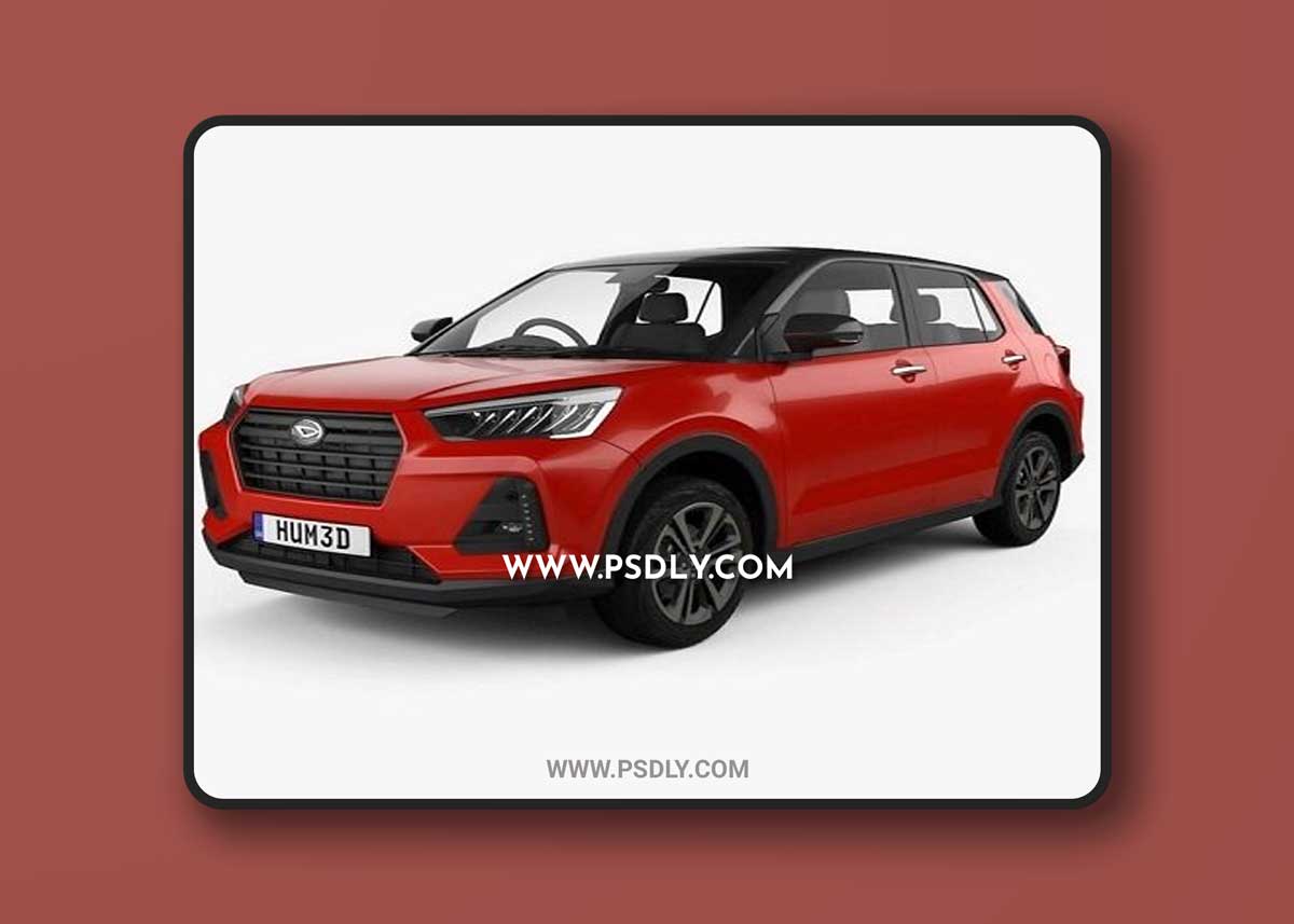 Daihatsu Rocky 2019 3D Model
