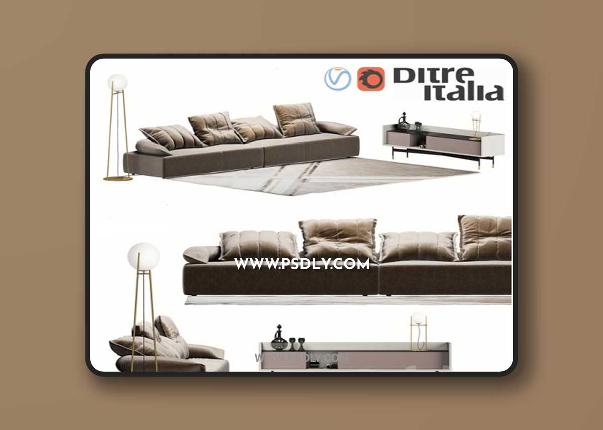 Ditre Italia Flick-Flack sofa