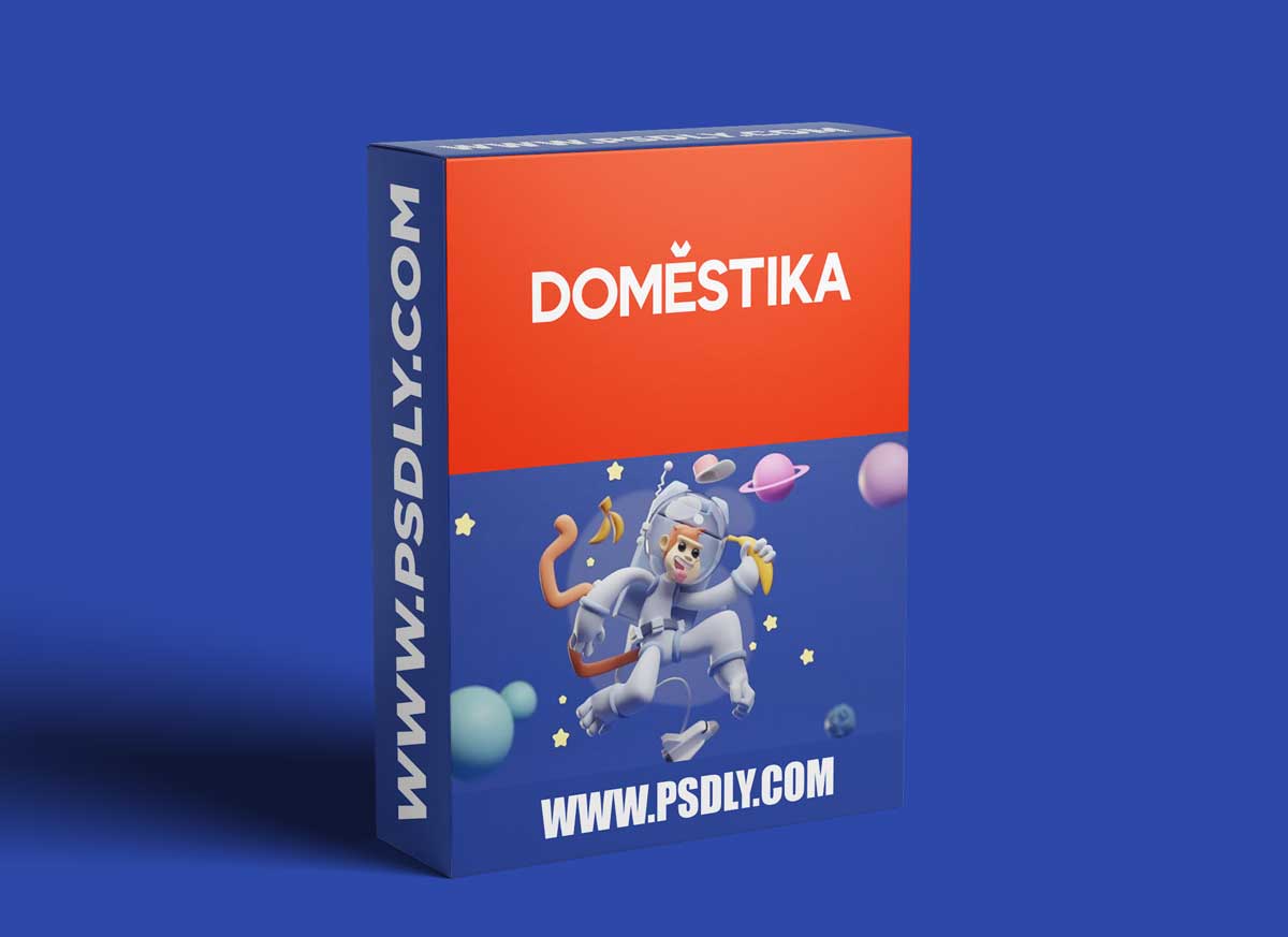 Domestika – 3D Character Creation in Blender by Mohamed Chahin
