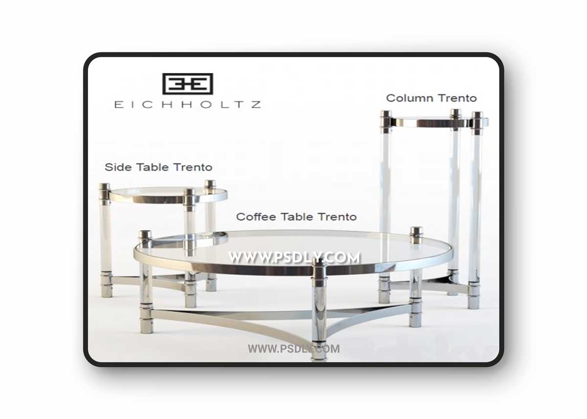 EICHHOLTZ / Trento tables 3D Model
