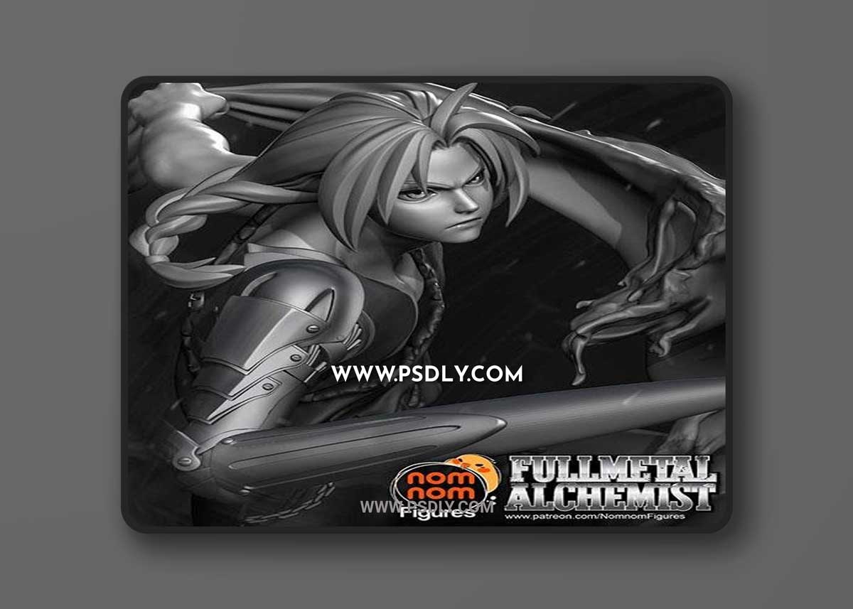 Edward Elric - Fullmetal Alchemist 3D Model