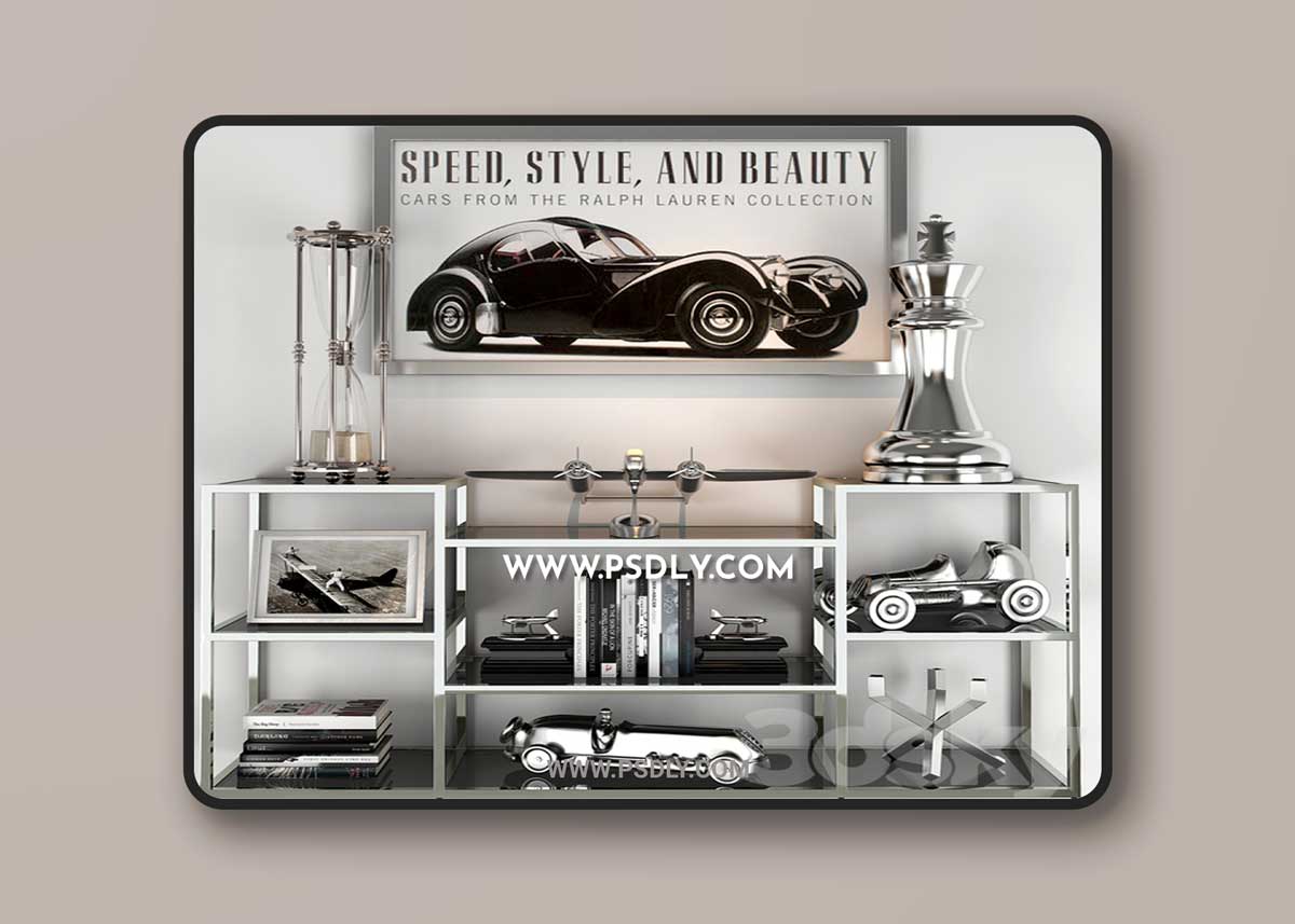 Eichholtz Accessories collection set 2 3D Model