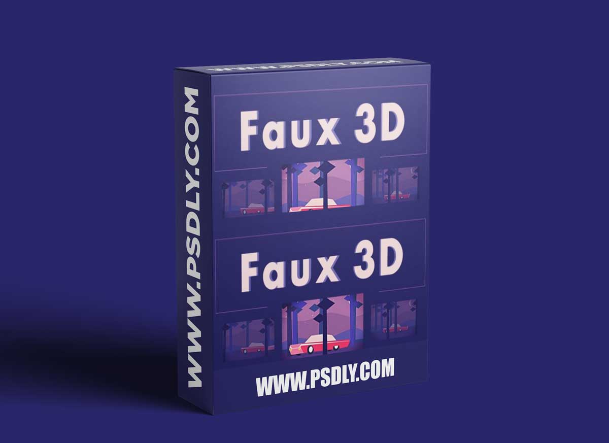 Faking Depth in After Effects Made Easy: Animate a Faux 3D Looping Car