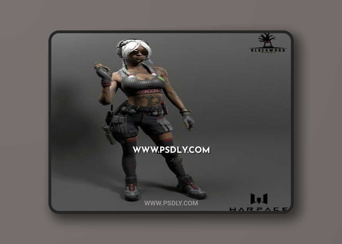 Gorgona Engineer 3D Model