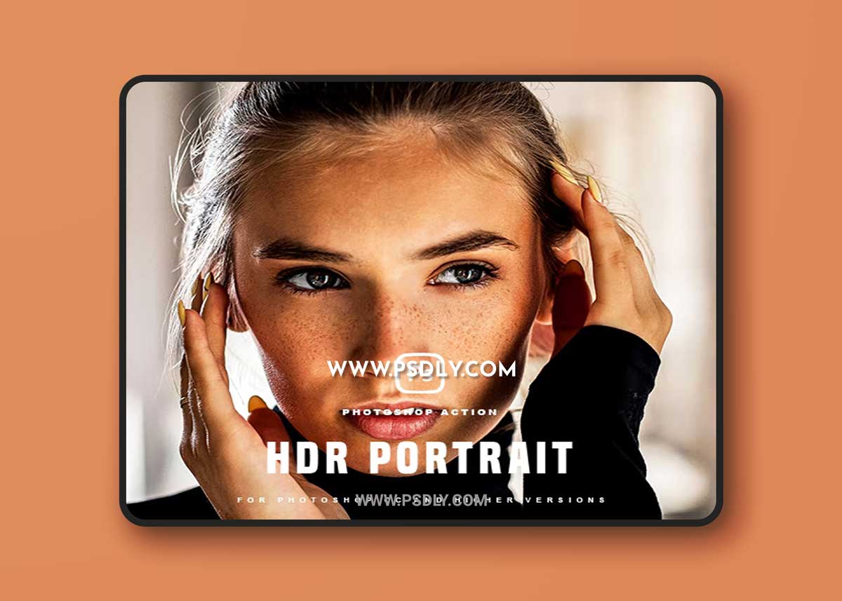 Graphicriver - HDR Portrait Photoshop Action 35586915