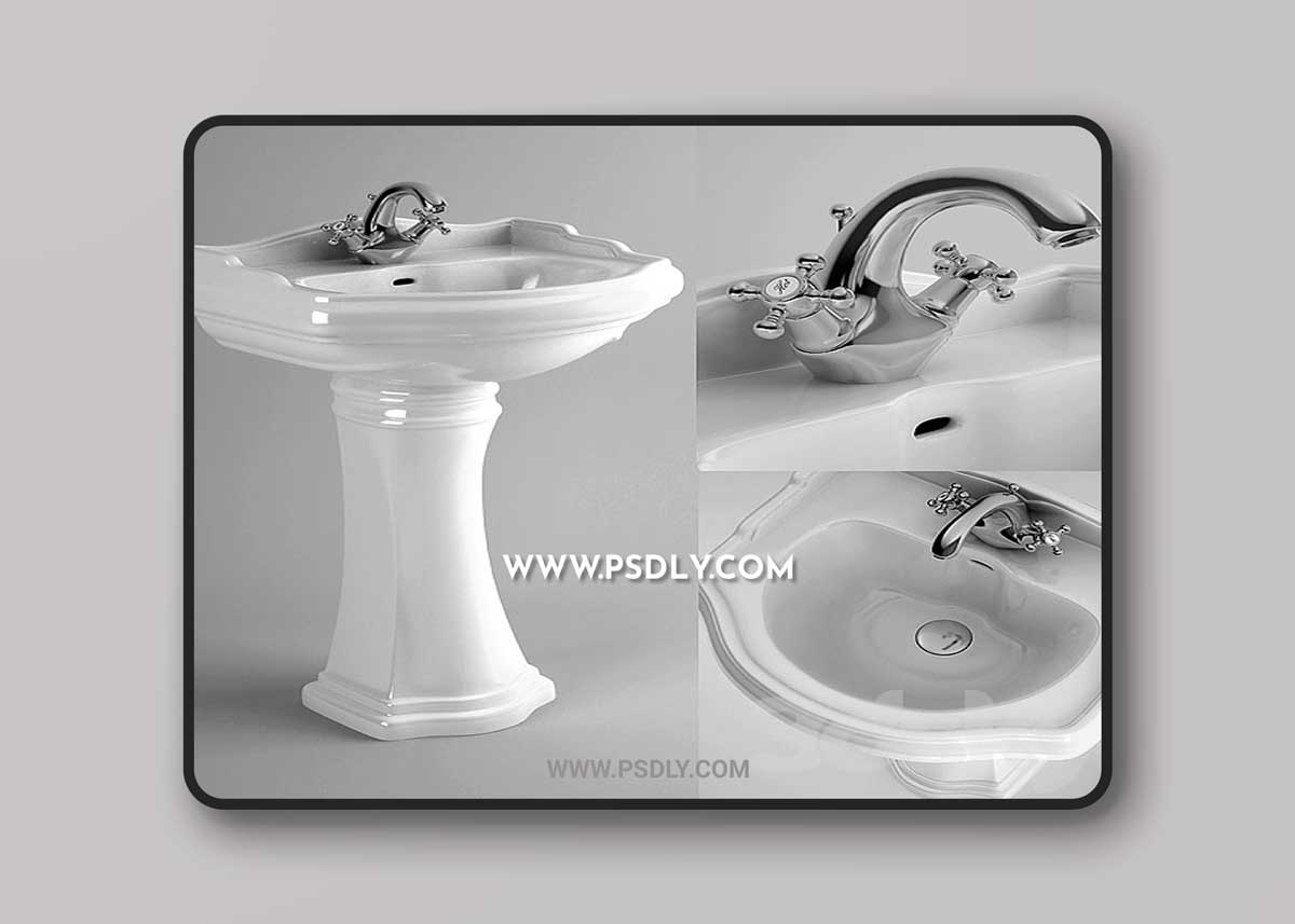 Kerasan "Retro" sink 560x465 mm