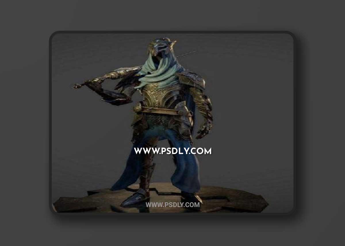 Knight Artorias 3D Model