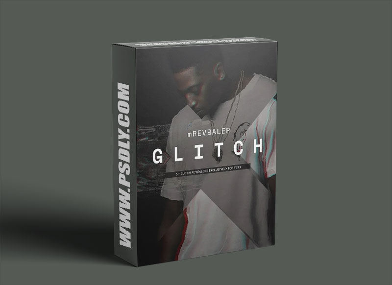 MRevealer Glitch Glitch Revealers for Final Cut Pro