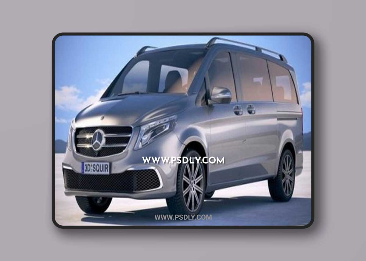 Mercedes-Benz V-Class 2020 3D Model