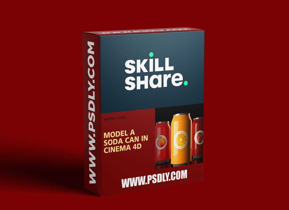 Model a Soda Can in Cinema 4D