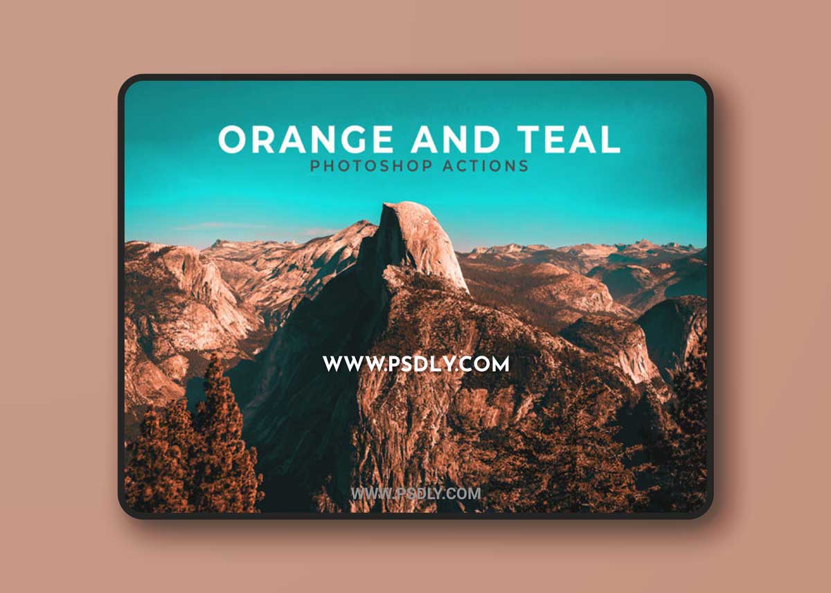 Orange & Teal - Photoshop Actions