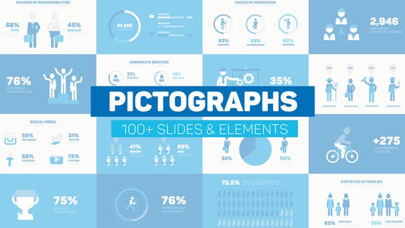Videohive - Pictogram Infographics - 34741892