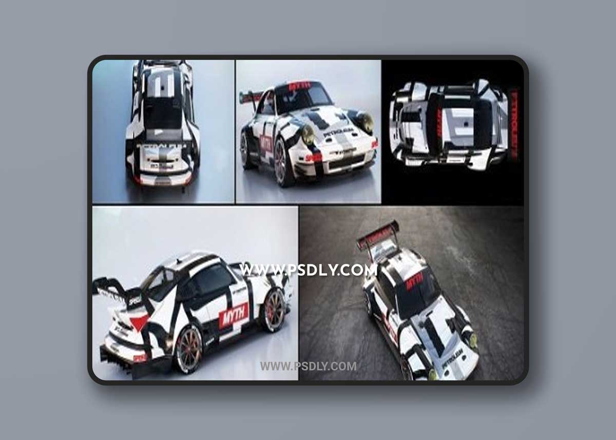 Porsche Carrera RSR 3D Model