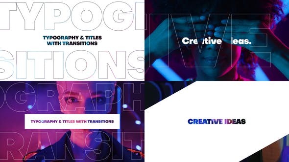Videohive Animated Titles in Transitions 35915325