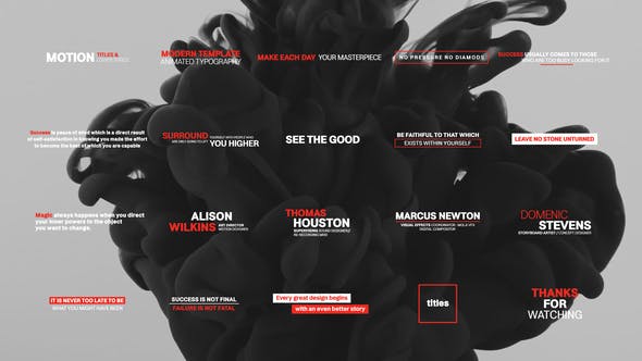 Videohive Motion Titles and Lower Thirds 35591452