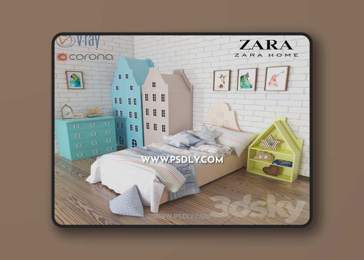 Set of furniture and bedding Amsterdam Zara Home