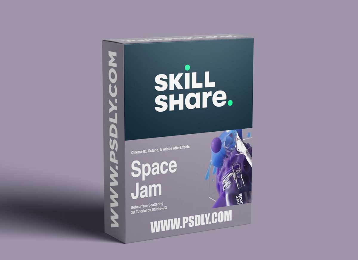 Space Jam | Subsurface scattering with Cinema 4D & Octane