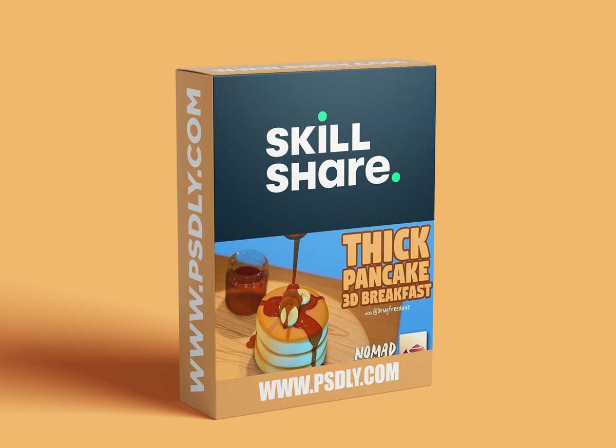 THICK Pancakes 3D Breakfast in Nomad Sculpt - Intermediate Class