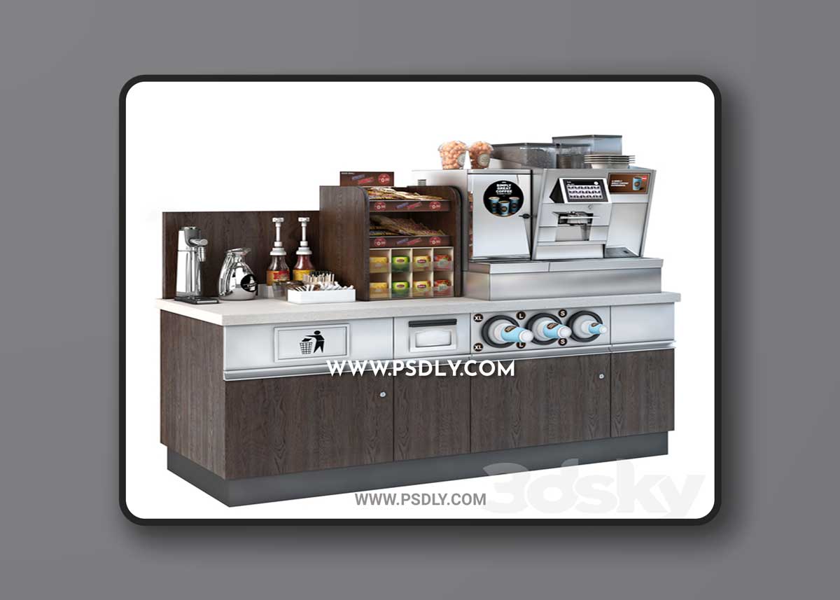 Thermoplan Black and White 3 CTMC 3D Model