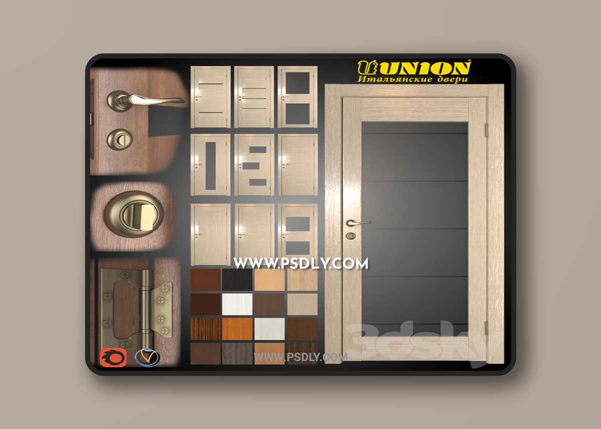Union Doors (10 pcs. 16 colors) Infinity Collection