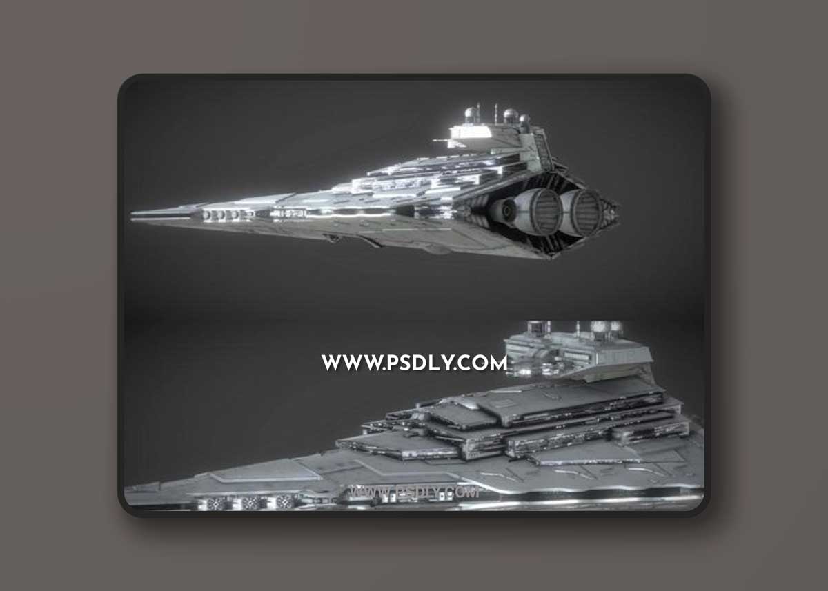Victory-Class Star Destroyer 3D Model