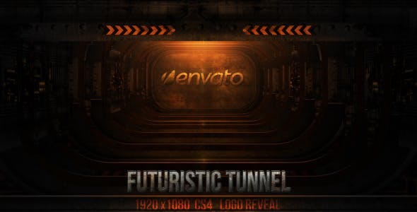 Videohive futuristic tunnel reveal 3078211