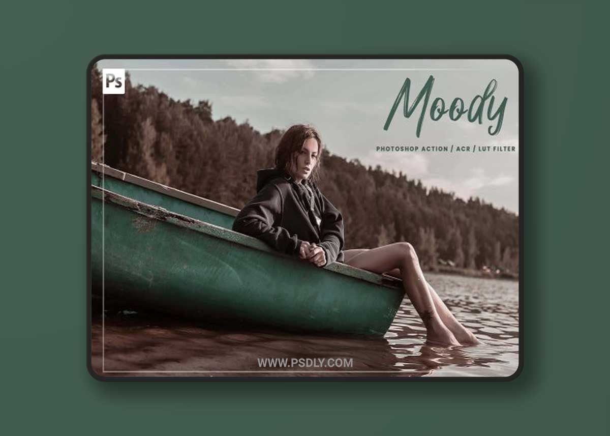 10 Moody Photoshop Action