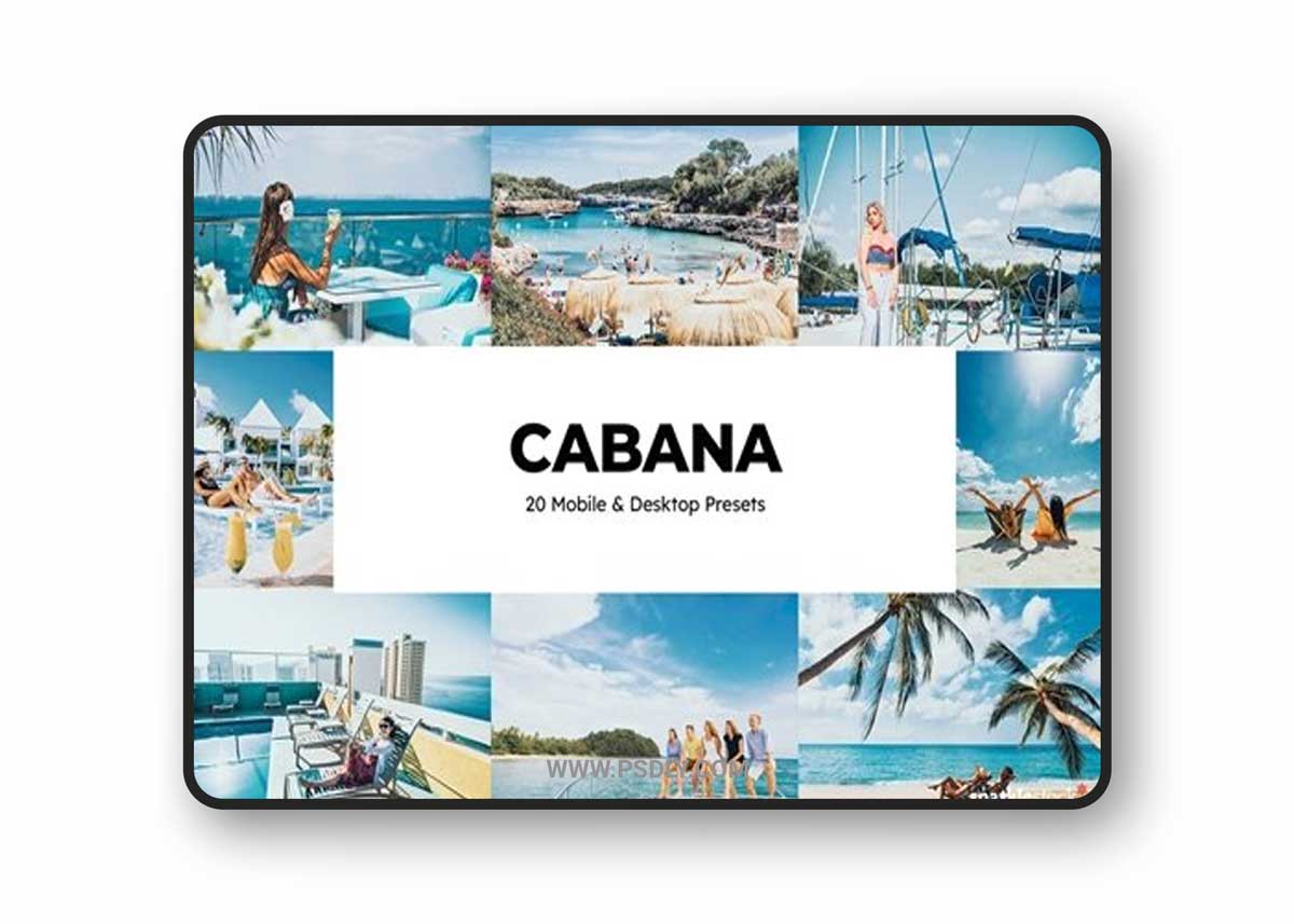 20 Cabana Lightroom Presets and LUTs
