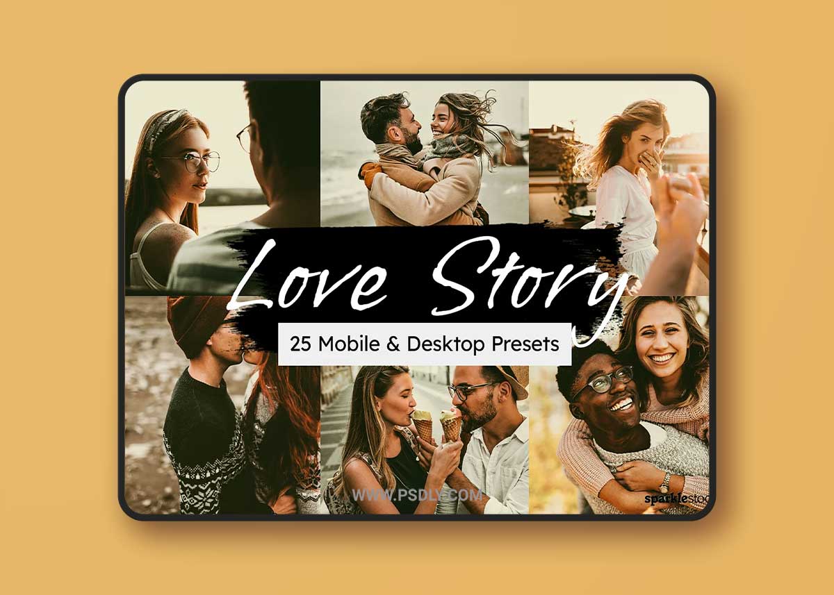 25 Love Story Lightroom Presets and LUTs