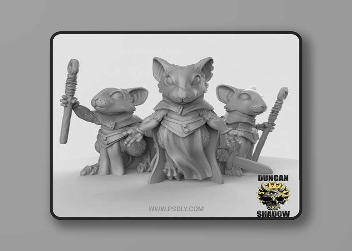 3D Print Models Mousle Sorcerers