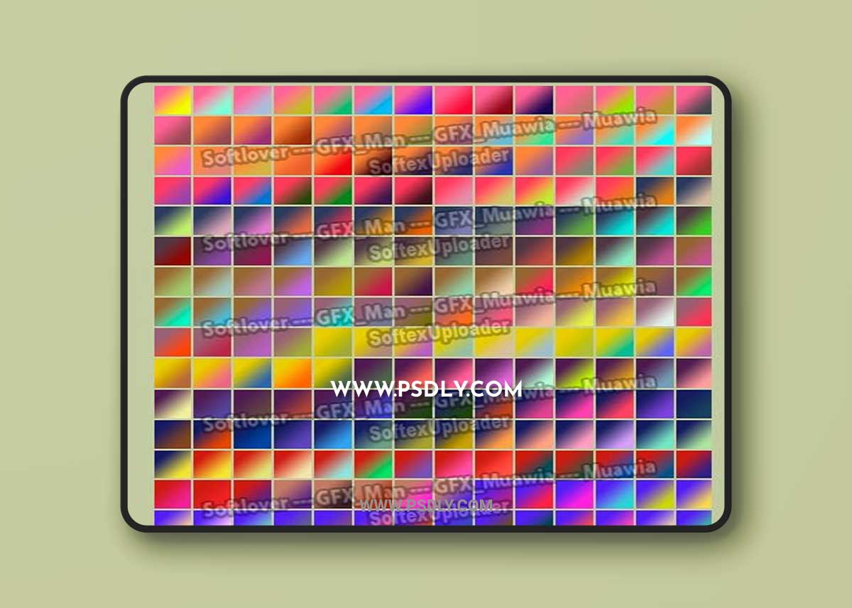 444 Gradients Collection for Photoshop