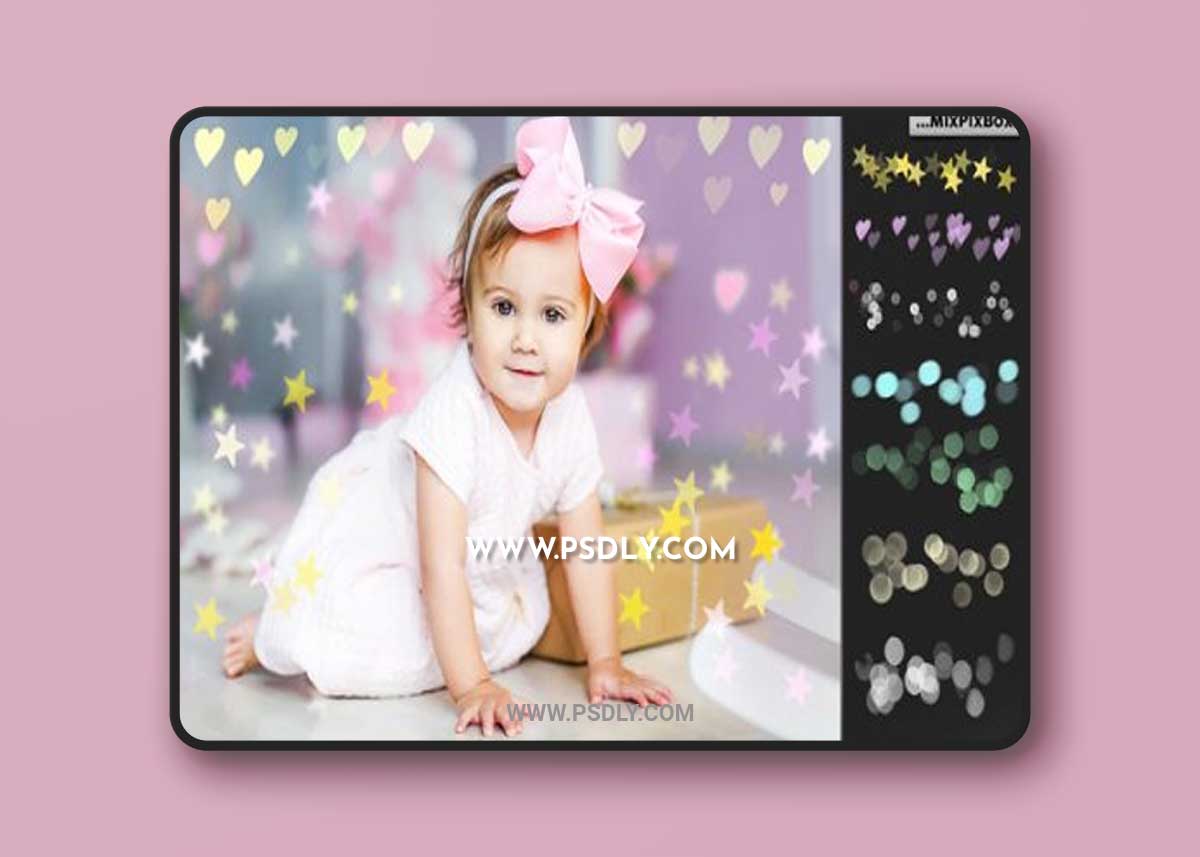 50 Bokeh Photoshop Brushes