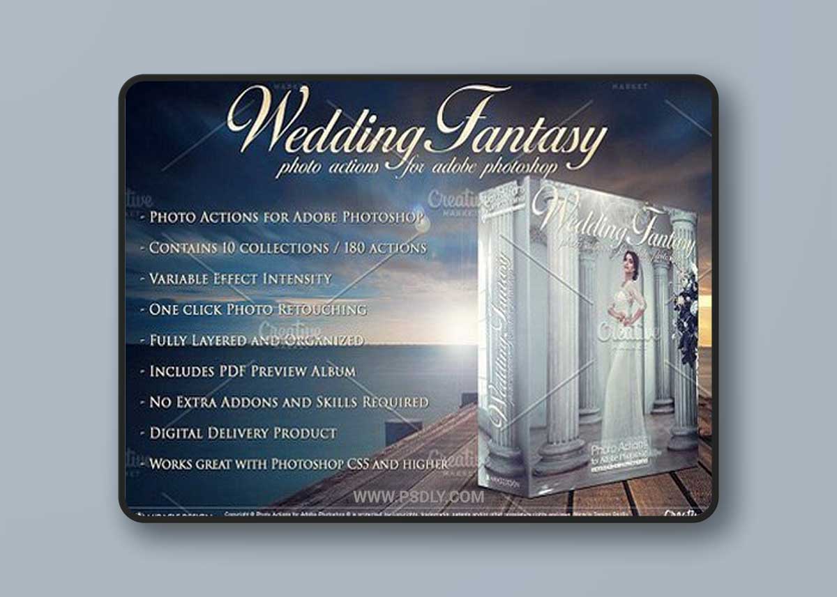 Actions for Photoshop / Wedding