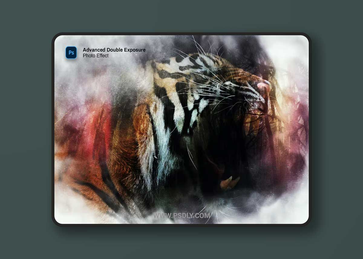 Advanced Double Exposure photo effect