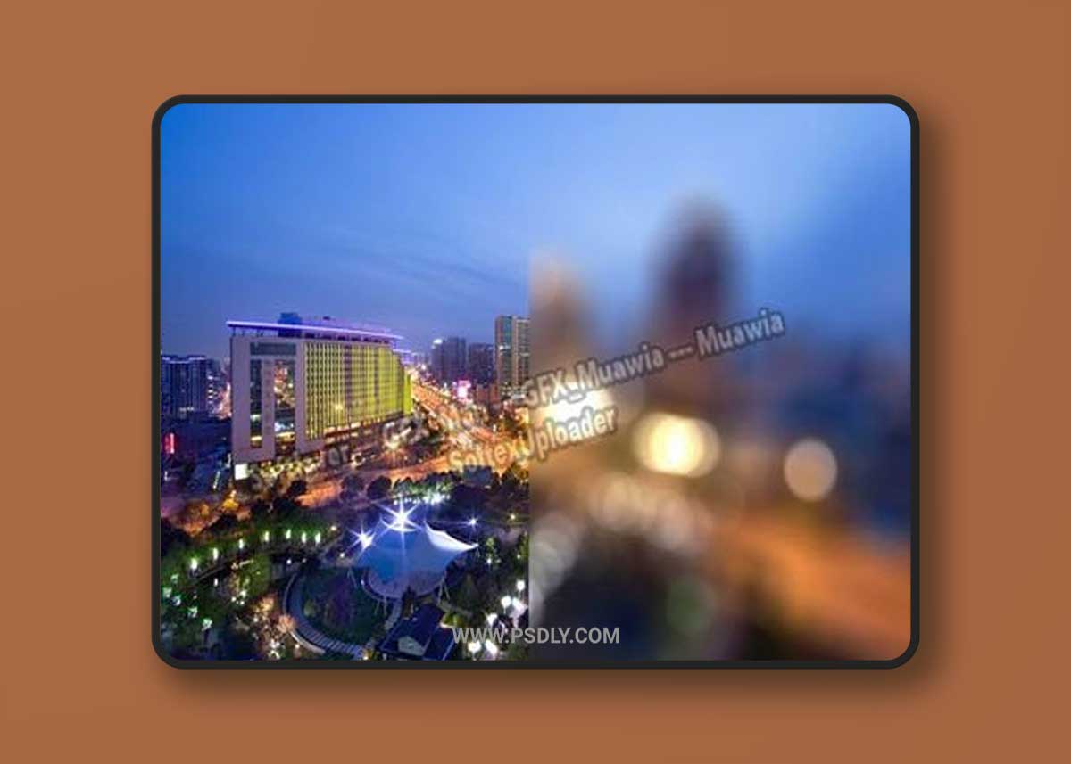 Amazing Bokeh Blur Portrait Effects for Photoshop +Tutorials