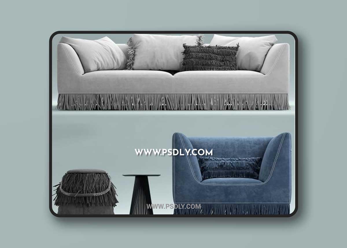 Armchair and sofa Gamma Marilyn