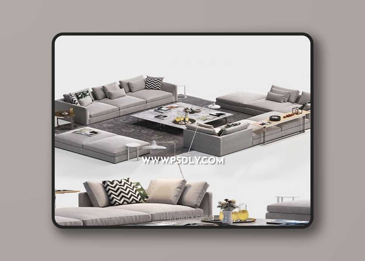 B and B Italia Richard sofa 3
