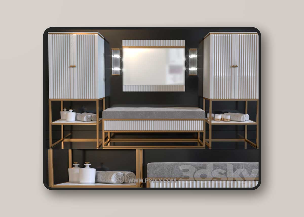 Bathroom furniture OASIS Luxury Collection Academy House