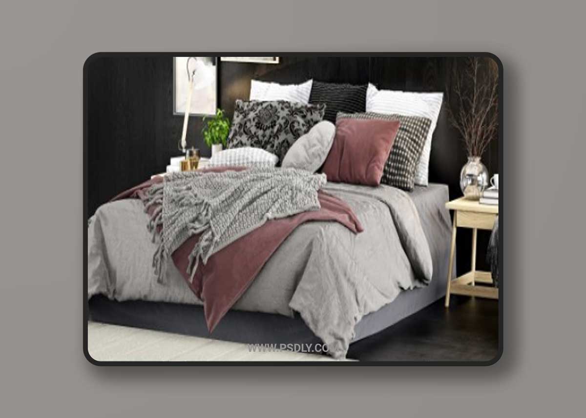 Bed Novamobili Nido 4 3D Model