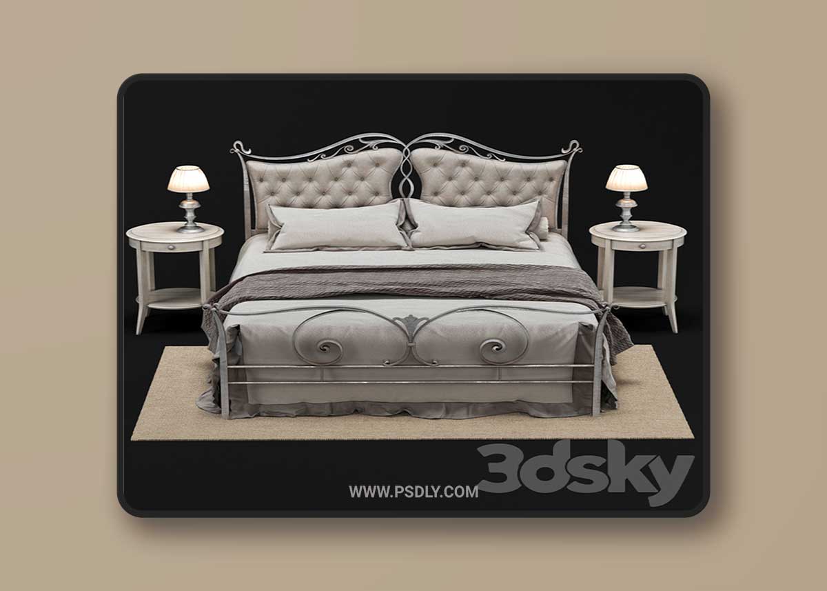 Bedroom CorteZari 3D Model