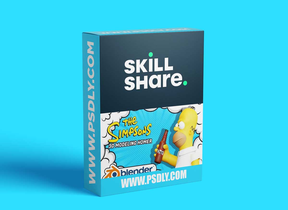 Blender Class: Homer Simpson 3D Character Modeling