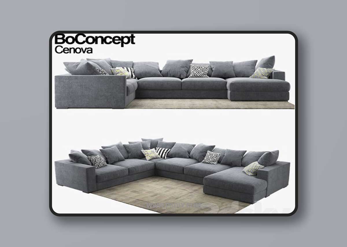 BoConcept Cenova sofa IN 52 3D Model