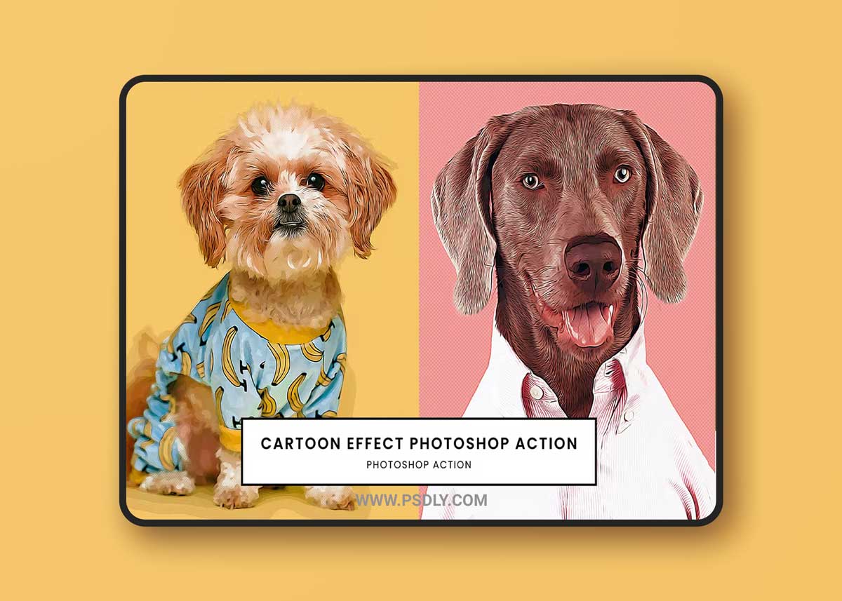 Cartoon Effect Action | Photoshop Plugin