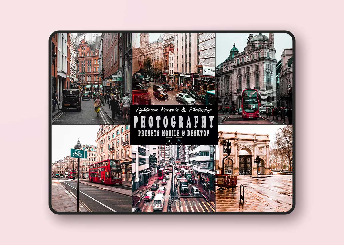 City Action Photoshop & Lightrom Presets 3FPX4DR