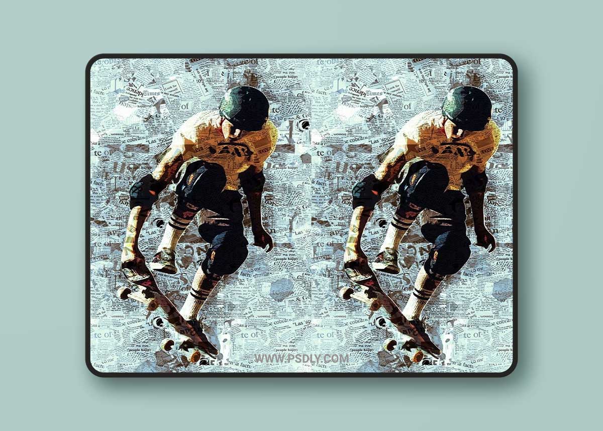 Collage Art Photoshop Action