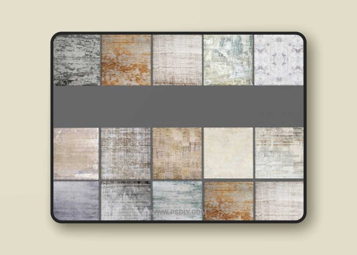 Collection of carpets 12 3D Model